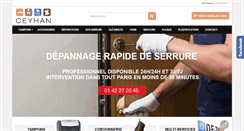 Desktop Screenshot of cordonnerie-paris.com